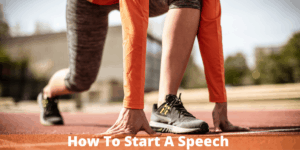 How to start a Speeach