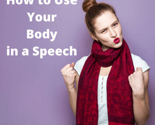 How to Use Your Body in a Speech