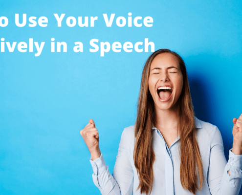How to Use Your Voice Effectively in a Speech